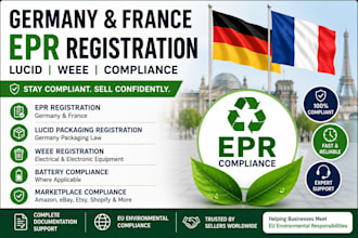 do germany france epr, lucid and weee registration