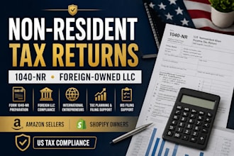 assist foreign owned llc tax filing and irs compliance
