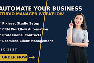 automate your business with pixieset studio manager workflow and contracts