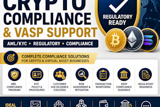 help your crypto exc hange or vasp become aml kyc compliant