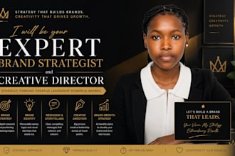 be your expert brand strategist and creative director