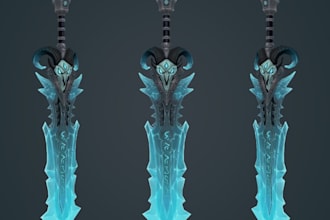model 3d printable cosplay props, weapons and accessories stl files
