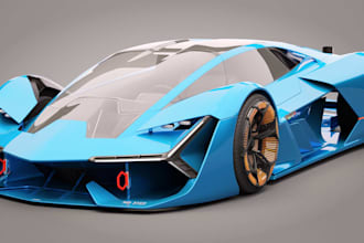 create 3d race car design, racing bike, motorsport vehicle, sport bike design
