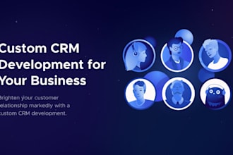 build a custom CRM web application for your business