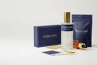 design premium product packaging, label and brand identity print ready