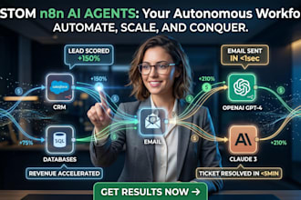 build custom n8n ai agent n8n workflow n8n automation n8n ai agent
