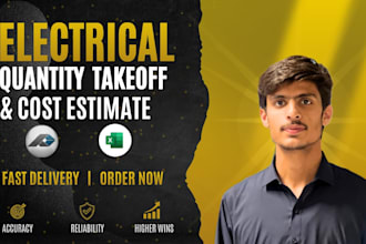 do electrical quantity takeoff and cost estimates