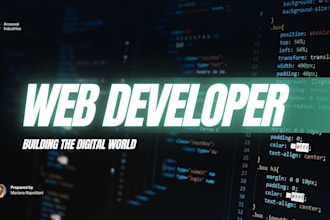 be your expert full stack web developer