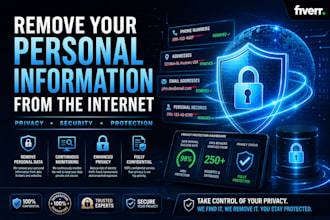 remove your personal information from the internet for privacy security