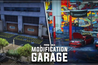 create unique mlo interiors, maps, and props tailored for fivem