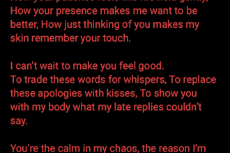 write an emotional, romantic letter that will make her cry