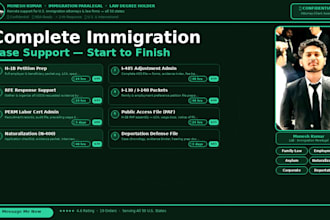 provide virtual immigration paralegal uscis services for US attorneys law firms