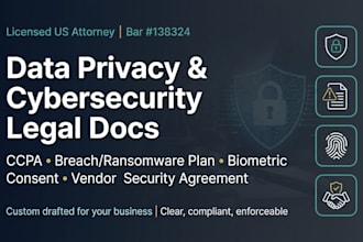 write a legally binding bipa biometric data consent form