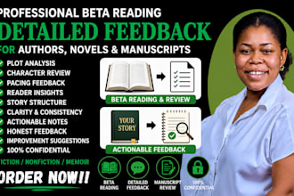 be your professional beta reading with detailed feedback