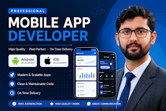 be your cross platform android and ios mobile app developer