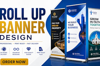design professional roll up banner retractable banner pull up banner design