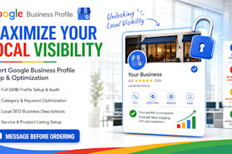 set up local SEO and gmb for roofing businesses in ohio and michigan