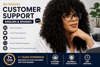 be your bilingual customer support representative