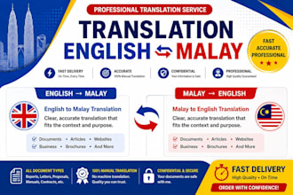 translate english and malay documents accurately