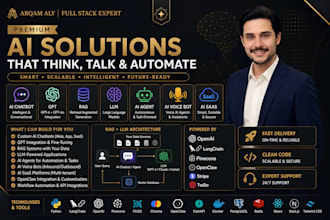 do ai chatbot, gpt, rag, llm, agent, ai voice bot, ai saas, openclaw, automation