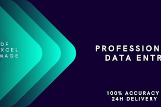 do accurate data entry and fast typing service