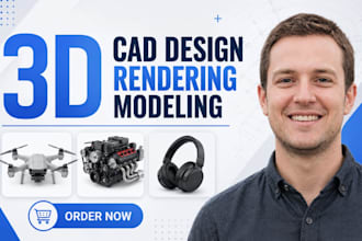do 3d cad design industrial product design mechanical design and 3d cad modeling