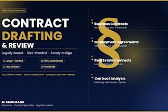 draft, review, and redline contracts, agreements, and legal documents