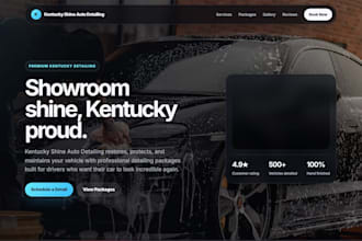 design and develop a custom website