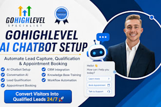 setup gohighlevel ai chatbot conversation ai ghl lead qualification booking bot