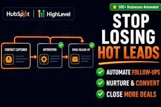 fix your hubspot twenty broken CRM automate follow ups and stop losing leads