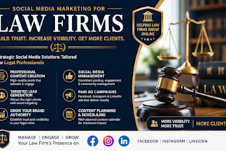 manage and grow your law firm social media marketing with targeted legal content