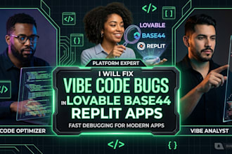 fix bugs in your vibe coded ai web app, database, security intergration