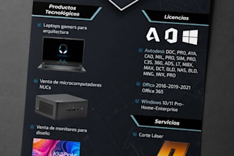 design a professional flyer