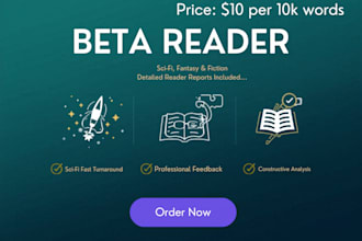 be your sci fi and fantasy beta reader