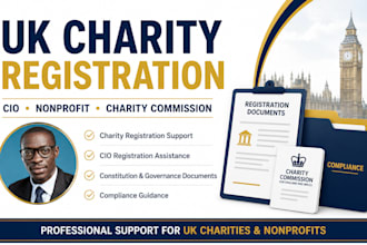 register your UK charity, cio, or nonprofit with charity commission