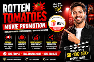 do rotten tomatoes movie promotion to boost popcornmeter