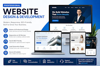build a modern business website that gets more customers