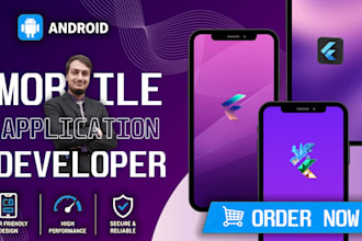 develop, fix, and customize flutter mobile apps