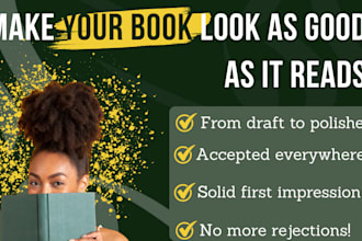 book formatter interior layout KDP ebook manuscript ingramspark paperback design