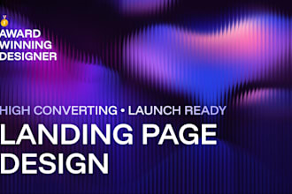 create a high converting landing page design for sales and lead gen in figma