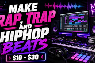 make rap, trap and hiphop beats