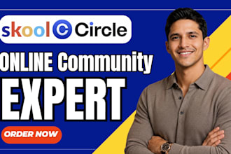 setup skool online course community circle so skool course upload skool manager