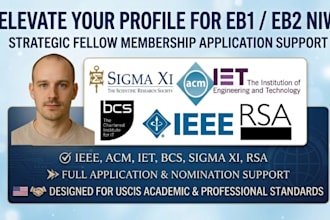 review and optimize your technical portfolio for senior fellowships