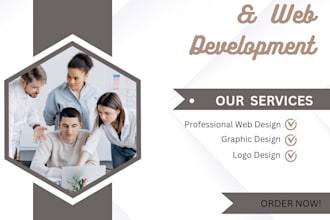 provide expert web and graphic design services