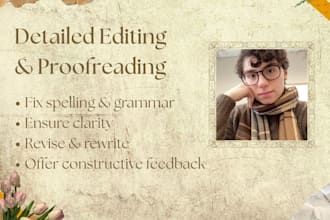 edit and proofread your writing