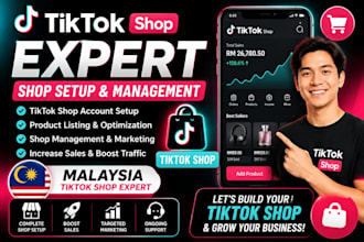 setup and manage your malaysia tiktok shop professionally