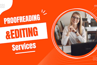 professionally proofread and copy edit your documents or articles
