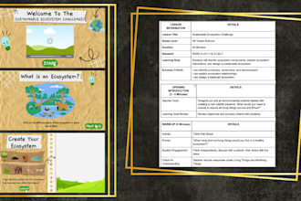 create custom lesson plans and learning materials