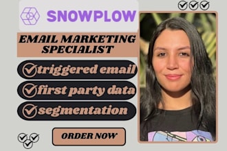 setup snowplow behavioral triggered emails first party data email segmentation