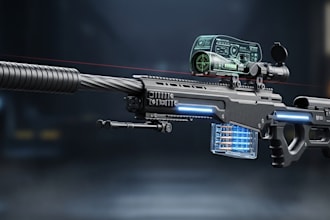 create unique fantasy weapon designs and concept items